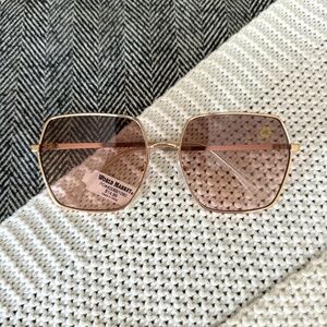 NWT Gold Rimmed Sunglasses